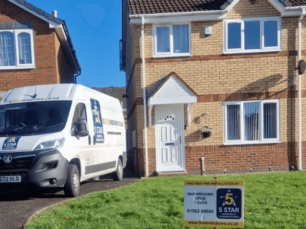 5 Star New White Extreme Windows And Upvc Front Door Installation